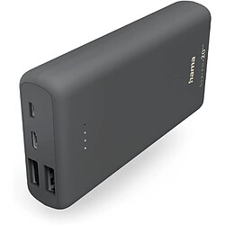 SANAG Power Bank 20000 Mah (Batterie Externe, 1 Usb C + 2 Usb A, Power Pack Fast Charge, Batterie Pour Smartphone, Tablette, Haut-Parleur Bluetooth, Voyants Led, Chargeur Portable + Cable 0.25M) Gris