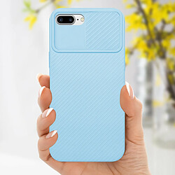 Acheter Cadorabo Coque iPhone 7 PLUS / 7S PLUS / 8 PLUS Etui en Bleu