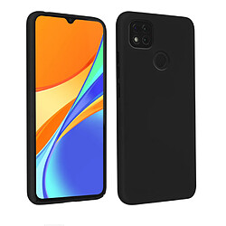 Coque Silicone Couleur Noir + 2 Verres Trempes Pour Xiaomi Redmi 9C / 9C NFC Little Boutik®