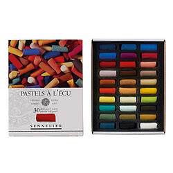 Raphael Etui Pastels 'A l'écu' - 30 demi-pastels - Assortis