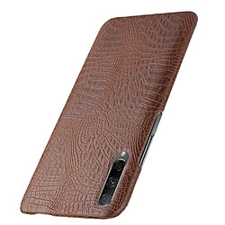 Acheter Wewoo Coque PC antichoc texture crocodile + PU pour Huawei Honor 9X / 9X Pro marron