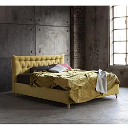 Inside 75 Lit coffre GLORIA couchage 140x190 cm Incanto moutarde