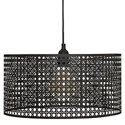 Atmosphera, Createur D'Interieur Suspension Métal Katel Noir D.38 cm - Atmosphera