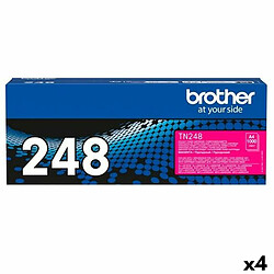 Toner original Brother HLL3220CW, 3240CDW, DCPL3520CDW, 3560CDW, MFCL3740CDW, 3760CDW, HLL8230CDW, 8240CDW, MFCL8340CDW, 8390CDW Magenta (4 Unités)