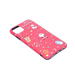 Universal 1PC Case de téléphone givré à la mode Case de protection de chute de téléphone mobile Christmas Impression de téléphone Santas Compatible pour iPhone 11 Pro Max