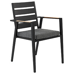 Acheter Beliani Lot de 6 chaises TAVIANO Métal Noir