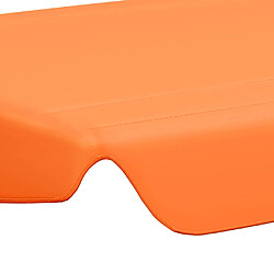 Acheter vidaXL Toit de rechange de balançoire orange 150/130x105/70 cm