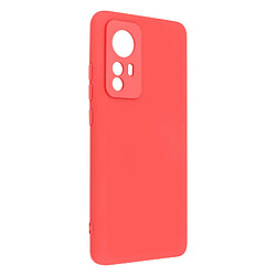 Avizar Coque pour Xiaomi 12T et 12T Pro Semi-rigide Soft-touch Fine fuchsia