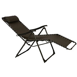 Hesperide Fauteuil relax de jardin Silos - Anthracite