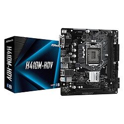 ASRock INTEL H410M-HDV R2.0 - mATX Carte mère mATX - Socket INTEL LGA1200 - Chipset INTEL H410