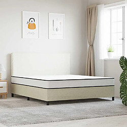 vidaXL Matelas à ressorts bonnell moyen 200x200 cm