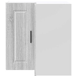 Avis vidaXL Armoire d'angle murale de cuisine Porto sonoma gris