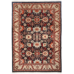 Vidal Tapis de laine 362x250 Bleu Tabriz