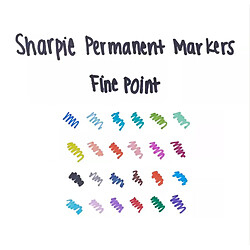 Acheter Sharpie Fine Point marqueur indélébile Rouge Pointe fine