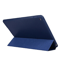 Acheter Wewoo Housse Étui Coque Pour iPad 10,2 pouces TPU Horizontal en cuiravec support à trois rabats Bleu