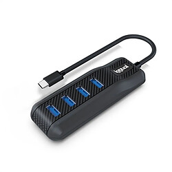 Hub USB 4 Ports iggual IGG317914