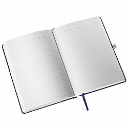 Leitz Cahier Style A5 - Bleu effet brossé