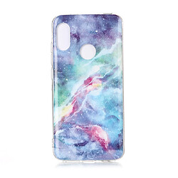 Wewoo Coque Souple Pour Xiaomi Redmi 6 Pro Coloré Dessin Modèle IMD Fabrication Soft TPU Étui De Protection Ciel Bleu