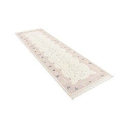 Vidal Tapis de couloir en laine 300x89 beige Darya