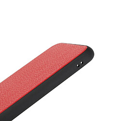 Acheter Wewoo Housse Coque Etui de protection en TPU cuir PU pour iPhone XR Litchi rouge