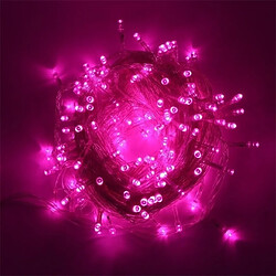 Wewoo Guirlande LED 50M String Lights Noël Nouvel An Garland Décoration pour Street Room House Garden Extérieur Utilisation DIY Décor EU US Plug in, Puissance :: 50M 400LEDS (Violet)