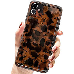 Universal Étui iPhone 11, Tortoise classique Case iPhone 11 Femmes Girls Shockproofing Slim