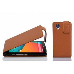 Cadorabo Coque LG Google NEXUS 5 Etui en Marron