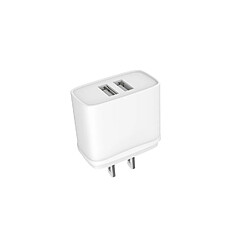 Acheter Jaym - Chargeur double Rapide 12w 2 Usb 2,4a pour Apple iPhone 16, Samsung, Android, Tablettes - Blanc pour iPad Pro, iPhone 16/15/14/13 Plus Pro Max, Galaxy S24/S23/S22, Note20,Pixel, Apple Watch