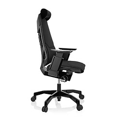 Avis Chaise de bureau / Fauteuil de direction GENIDIA BLACK tissu noir hjh OFFICE