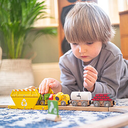 Bigjigs Rail Train de construction en bois