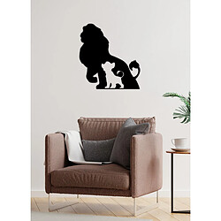 EPIKASA Décoration Murale en Métal Roi Lion pas cher