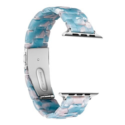 Wewoo Bracelet Apple Watch séries 5/4/3/2/1 - Bleu ciel