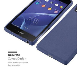 Avis Cadorabo Coque Sony Xperia Z1 Etui en Bleu