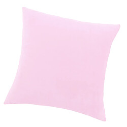 Avis housse de coussin décorative housse de coussin en velours taie d'oreiller rose 50 x 50 cm