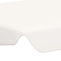 Acheter vidaXL Toit de rechange de balançoire blanc 150/130x105/70 cm