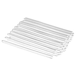 100pcs Bande de Pont de Nez en Alliage D'Aluminium Auto-Adhésif Accessoires de Bricolage Masques Diy pas cher