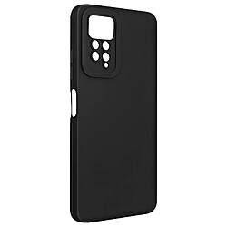 Avizar Coque Xiaomi Redmi Note 11 Pro Plus 5G Résistante Silicone Gel Souple Noir