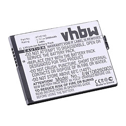 Vhbw Batterie LI-POLYMER pour HTC X7500 / X7501 / X7510 / X 7500 7501 7510 / Advantage / Athena / Dopod U1000 / U 1000 / T-Mobile AMEO