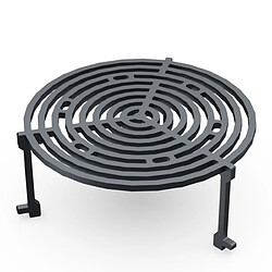 GRILL CHIC PACK DÉCOUVERTE Braséro BBQ Le Traditionnel Ø 103 cm à DOUBLE CUVE en acier corten