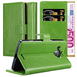 Cadorabo Coque Nokia Lumia 950 XL Etui en Vert