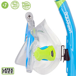 Acheter Masque de Plongée avec Tube pour Enfants AquaSport Bleu (2 Unités)