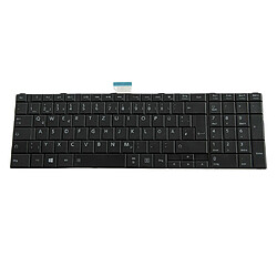 Clavier Allemagne sans Fil pour PC Ordinateurs Portables pour Toshiba Satellite C850 / 850D / 855D / 870D / 875