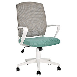 Beliani Chaise de bureau Gris BONNY