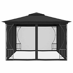 Avis Maison Chic Tonnelle | Pergola avec moustiquaire 300x400x265 cm Anthracite -GKD14724