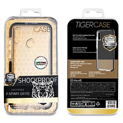 Tiger Coque pour Huawei P Smart 2019 ShockProof Renforcée 2M en TPU Transparent