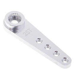 Trou Du Klaxon M2.5 De Bras Servo De Direction De 37mm 25T Pour L'argent De Futaba De Bateau De Voiture De RC pas cher