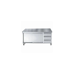 Armoire de Travail Inox Avec Tiroir - Gamme 700 - Combisteel