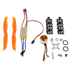 Moteur Sans Balais RC 2200KV 2212-6 + 30A ESC Et Hélice Pour Hélicoptère RC