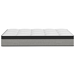 Avis vidaXL Matelas à ressorts ensachés moyen plus 140x200 cm