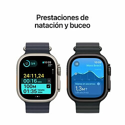 Montre intelligente Apple MX4D3TY/A Titane 49 mm pas cher